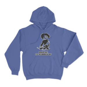 Biggie Baby Unisex Hoodie Blue