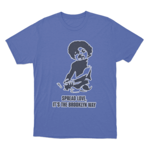 Biggie Baby Unisex T Shirt Blue