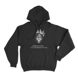 Biggie Grown Unisex Hoodie Black