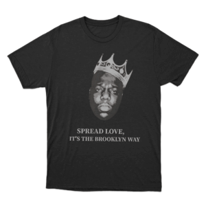 Biggie Grown Unisex T Shirt Black