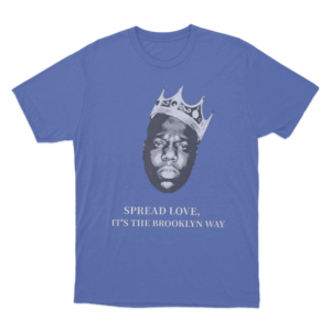 Biggie Grown Unisex T Shirt Blue
