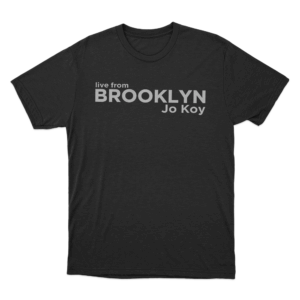 Brooklyn Unisex T Shirt Black