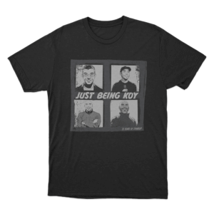 Four Koys Unisex T Shirt Black