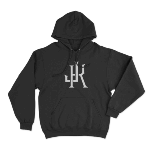 JK Logo Unisex Hoodie Black