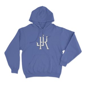 JK Logo Unisex Hoodie Blue