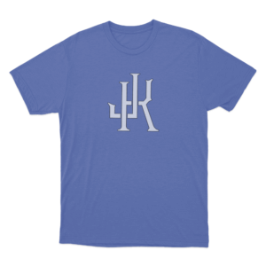 JK Logo Unisex T Shirt Blue