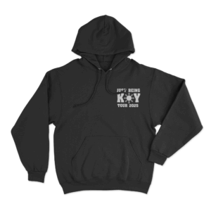 Just Being Koy 2024 Tour Unisex Hoodie Black
