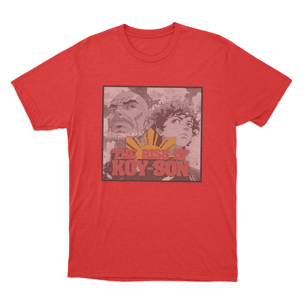 Rise Of Koy-Son Unisex T Shirt Red Rise Of Koy Son Unisex T Shirt Red
