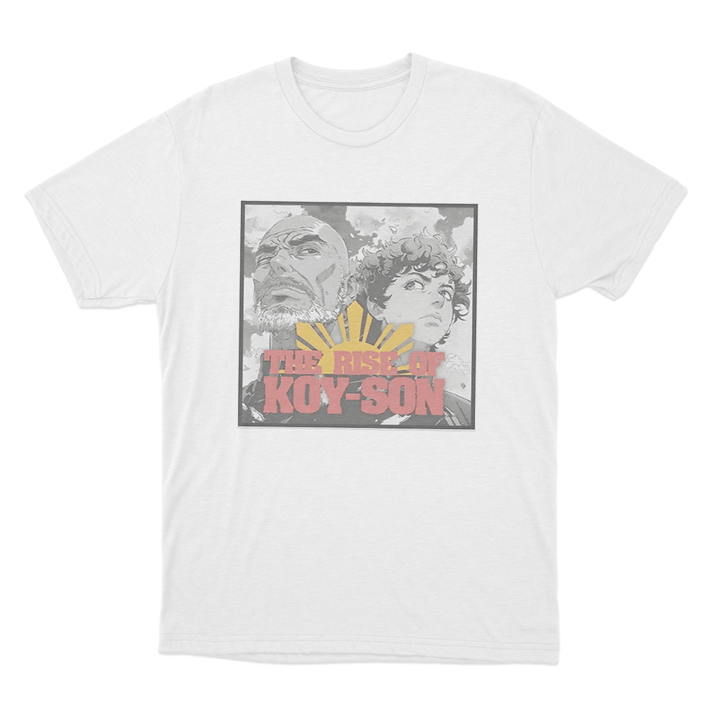 Rise Of Koy-Son Unisex T Shirt White Rise Of Koy Son Unisex T Shirt White