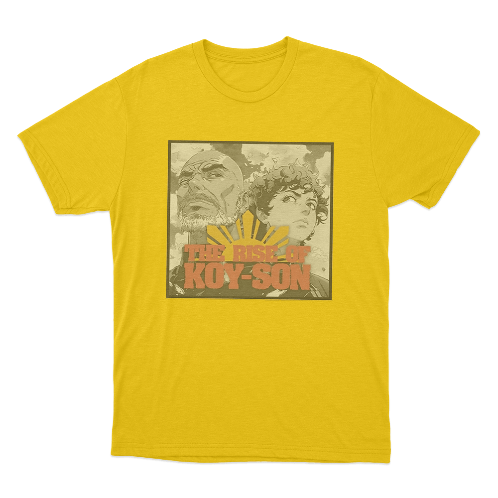 Rise Of Koy-Son Unisex T Shirt Yellow Rise Of Koy Son Unisex T Shirt Yellow